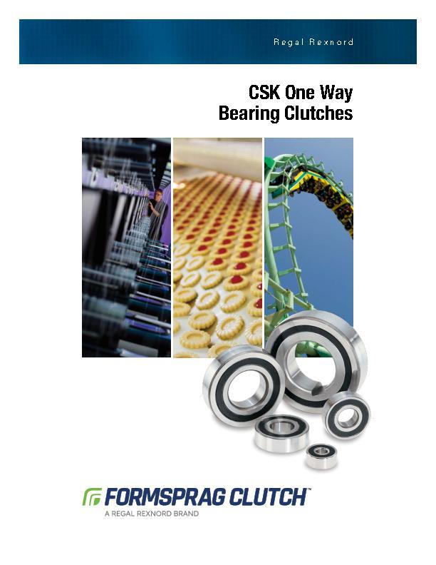 CSK One Way Bearing Clutches
