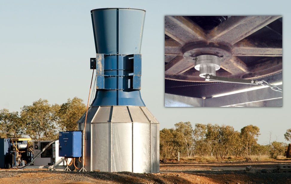 Mine Ventilation Fan